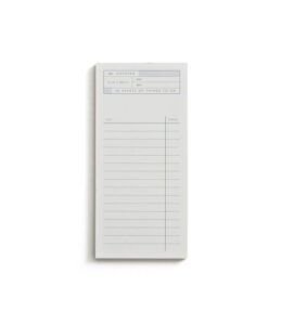 To do notepad white