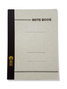 Notebook uni grey LIFE