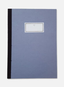 Stitch notebook blue