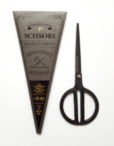 scissors circle black