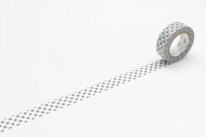 masking tape in dot grey colour washi tape