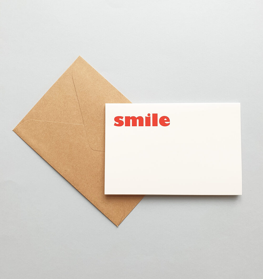 greeting card smile