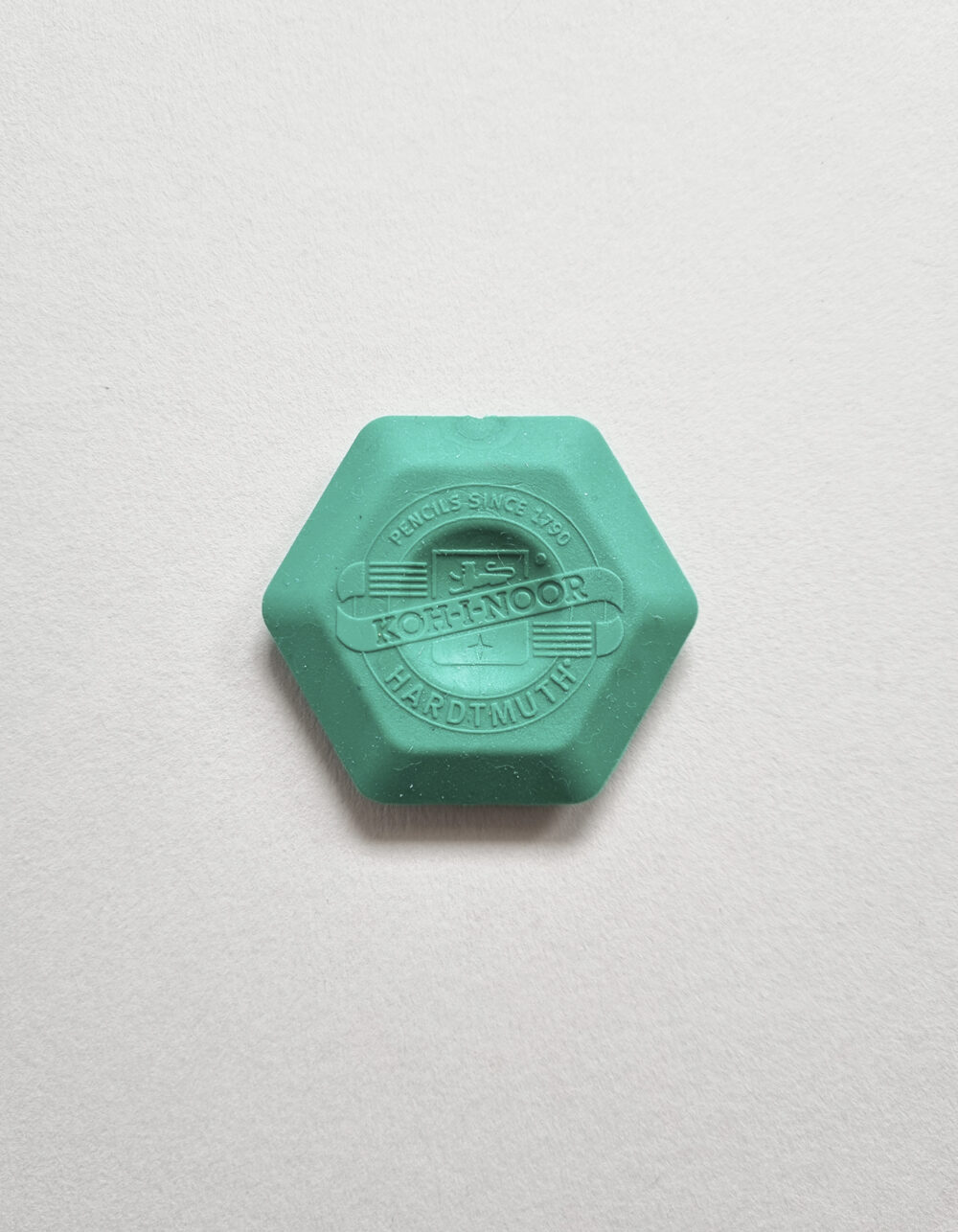 koh-i-noor hexagon eraser green