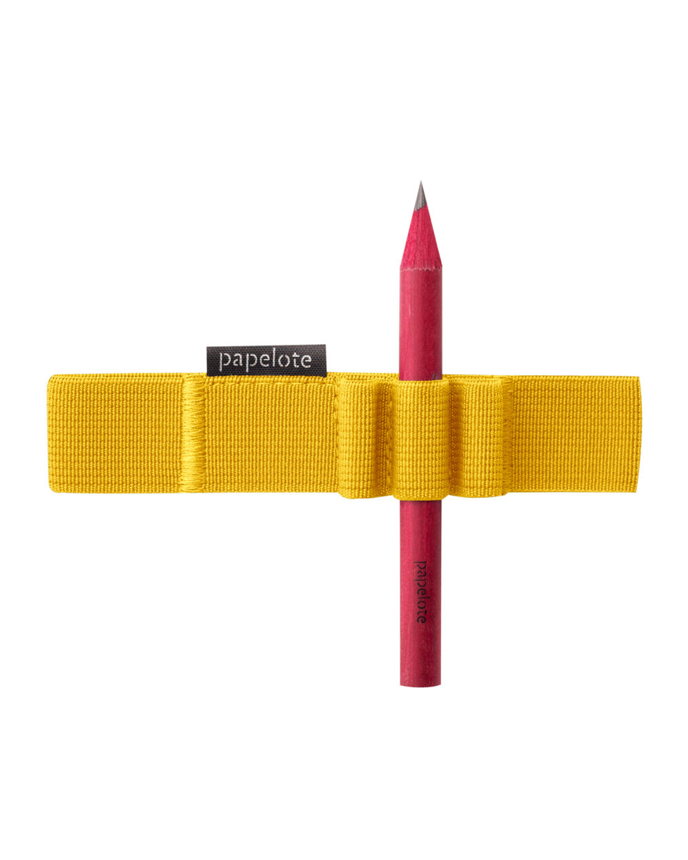 A6 elastic pen holder amber
