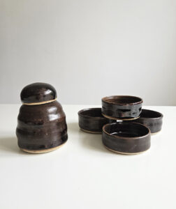 Ceramic soy set